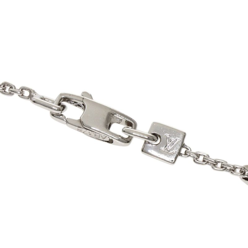 Louis Vuitton Brasserie Monogram Bracelet K18 White Gold Ladies LOUIS VUITTON - Logoexplore - Image 3