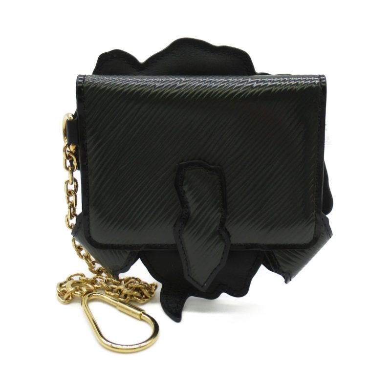 LOUIS VUITTON dog card holder Black Black Epi leather M63897 - Logoexplore - Image 2