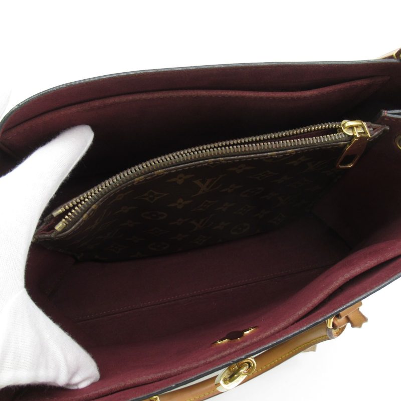 LOUIS VUITTON Flower tote Tote Bag Brown PVC coated canvas M43551 - Logoexplore - Image 5