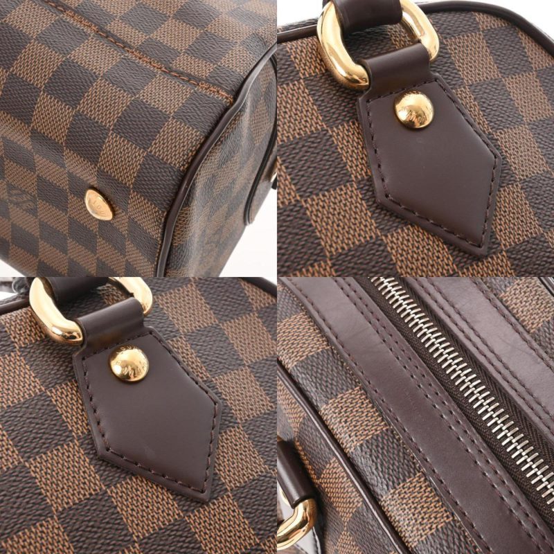 LOUIS VUITTON Damier Duomo Brown N60008 Women's Canvas Handbag - Logoexplore - Image 10