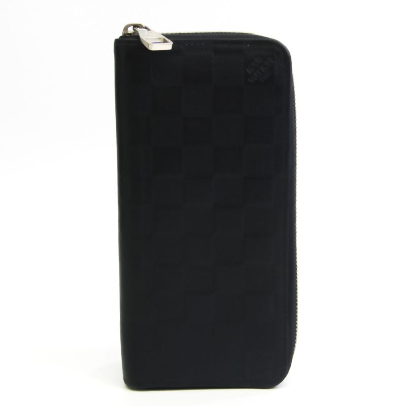 Louis Vuitton Damier Infini Zippy Wallet Vertical N63549 Men's Damier Infini Long Wallet (bi-fold) Cosmos - Logoexplore