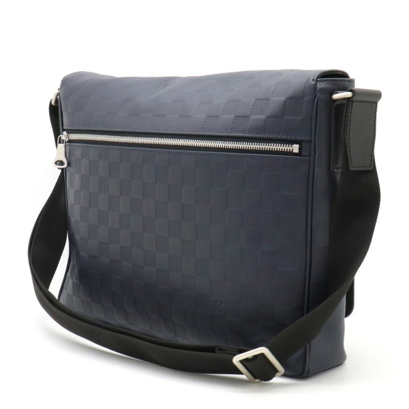 LOUIS VUITTON Damier Infini District MM Shoulder Bag Astral N41039 - Logoexplore - Image 2