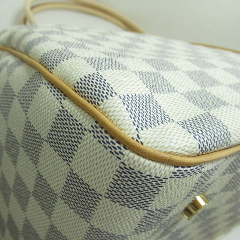 LOUIS VUITTON Figueri GM Beige Damier Azur PVC coated canvas N41175 - Logoexplore - Image 7