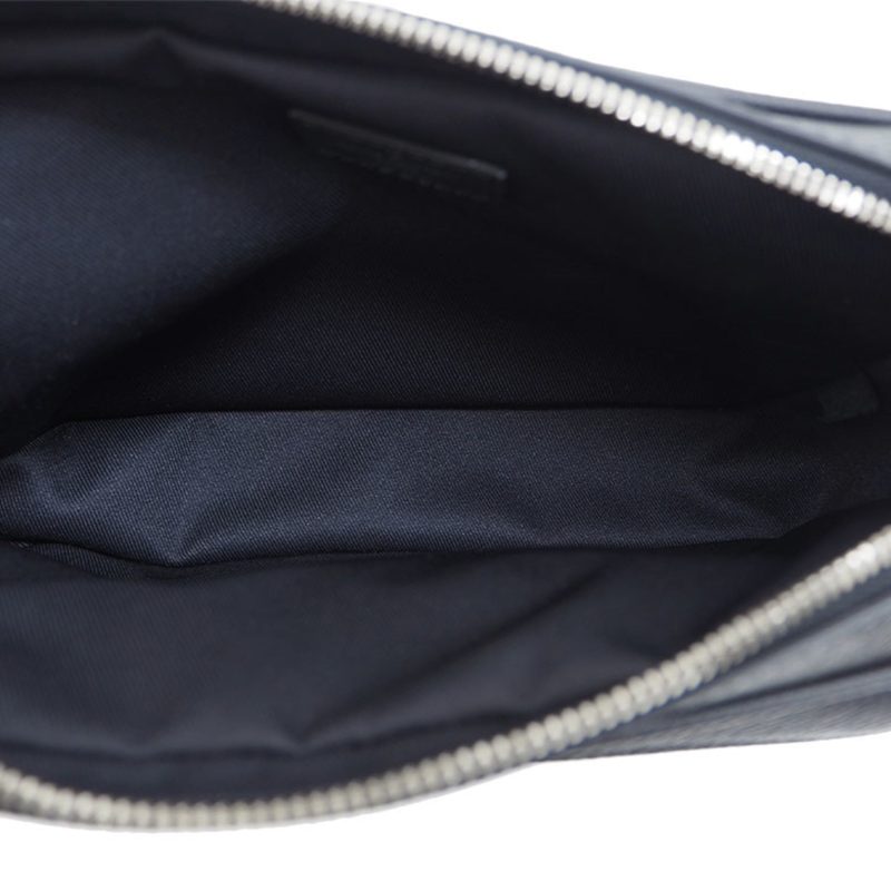 Louis Vuitton Bumback Outdoor Body Bag Taiga Black M33438 Waist Pouch Men's - Logoexplore - Image 9