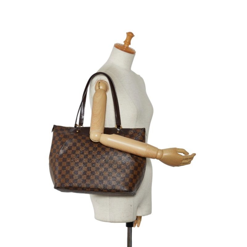 LOUIS VUITTON Damier Westminster GM Tote Bag Shoulder N41103 Brown PVC Leather Ladies - Logoexplore - Image 10