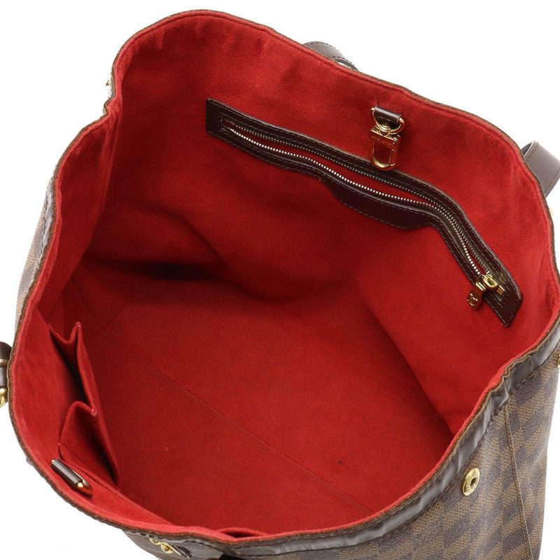 LOUIS VUITTON Damier Hampstead MM Tote Bag Shoulder N51204 - Logoexplore - Image 5