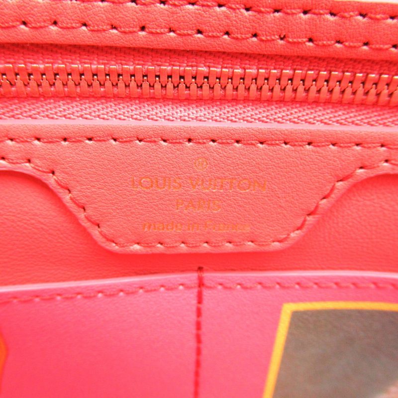 LOUIS VUITTON Boucher Neverfull MM Pink Brown Masters collection PVC coated canvas M43357 - Logoexplore - Image 8