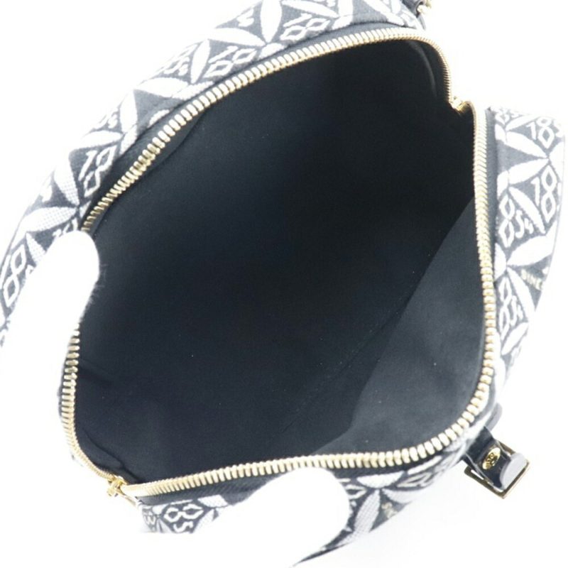 LOUIS VUITTON Deauville Mini SINCE1854 Nicolas Ghesquiere M57205 x Monogram Jacquard Black PL3270 Women's Shoulder Bag - Logoexplore - Image 6