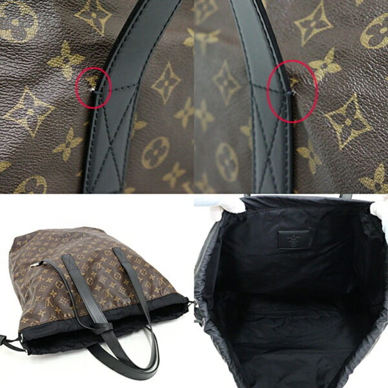 LOUIS VUITTON Fragment Hippo Light Fujiwara Hiroshi Collaboration Macassar Tote Bag M43416 - Logoexplore - Image 3