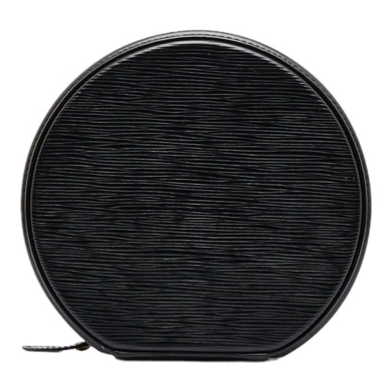 LOUIS VUITTON Epi Cannes Handbag Vanity Bag M48032 Noir Black Leather Ladies - Logoexplore - Image 4