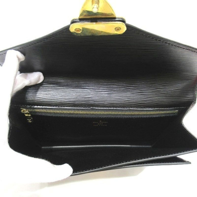 LOUIS VUITTON Epi Serie Dragonne Noir M52762 Bag Clutch Men's - Logoexplore - Image 6