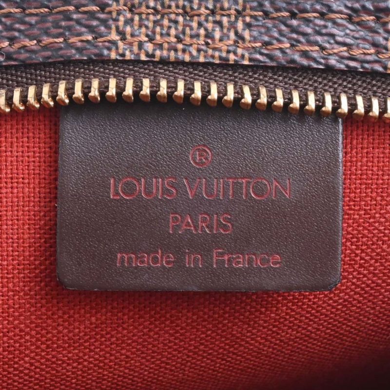 LOUIS VUITTON Damier Navona Pouch N51983 Brown Women's - Logoexplore - Image 7