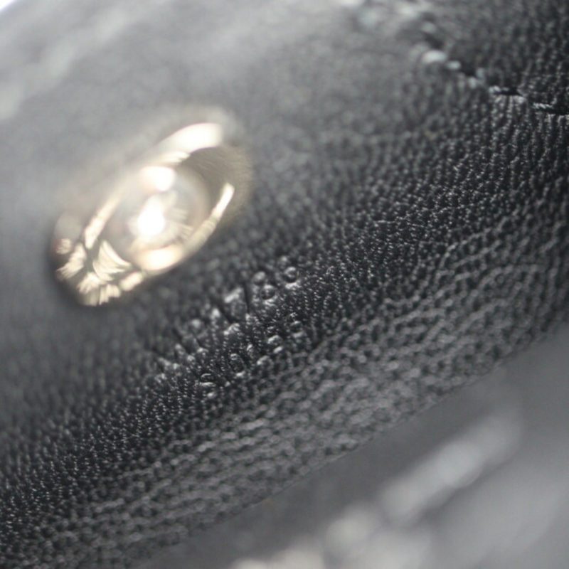 LOUIS VUITTON City Steamer Keychain MP1786 Leather Black Light Blue Bag Charm Key Ring - Logoexplore - Image 8