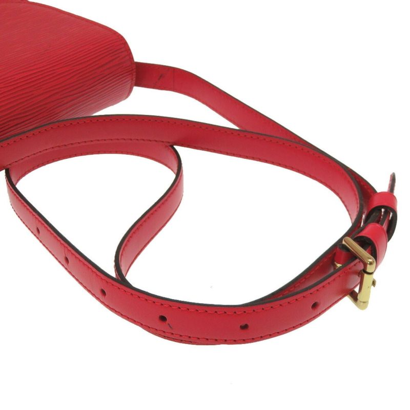 Louis Vuitton Epi Mini Saint-Cloud Castilian Red M52217 Shoulder Bag - Logoexplore - Image 6