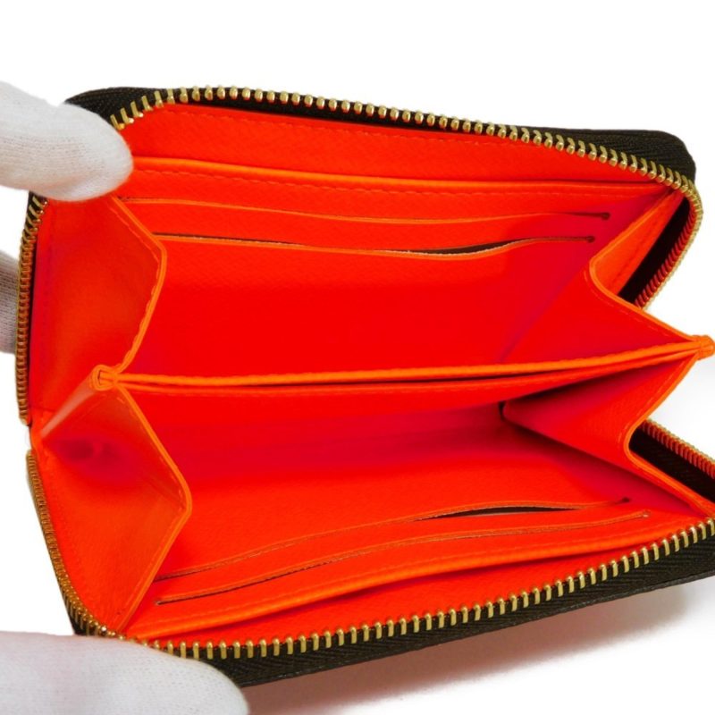 LOUIS VUITTON Coin Case Zippy Purse Orange Round Zipper Monogram Graffiti M93708 Men's Women's Wallet - Logoexplore - Image 5