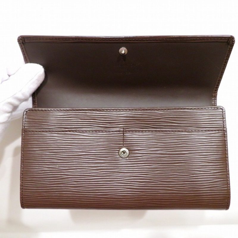 LOUIS VUITTON Epi Pochette Portomone Cult Credit M6357D Long Wallet Women's - Logoexplore - Image 2