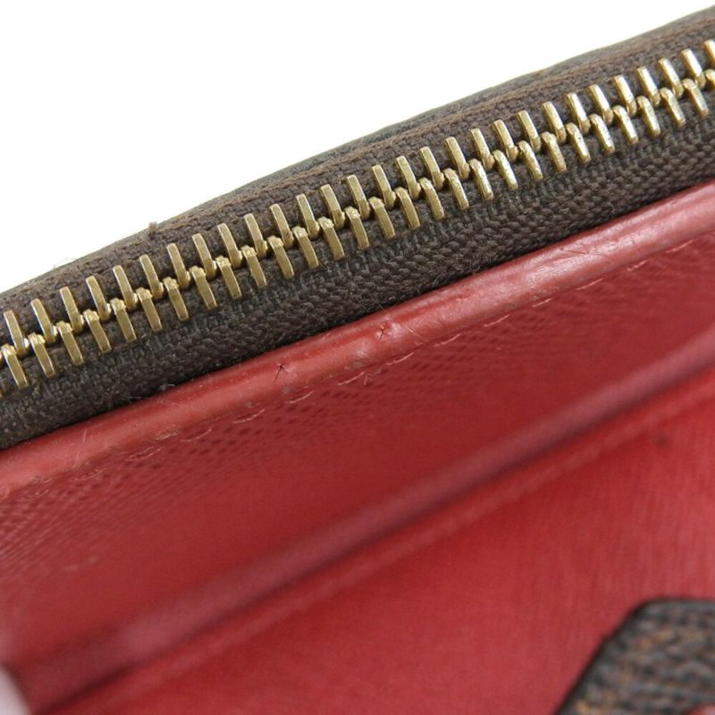 LOUIS VUITTON Damier Portefeuille Victorine Trifold Wallet Ebene N41659 - Logoexplore - Image 6