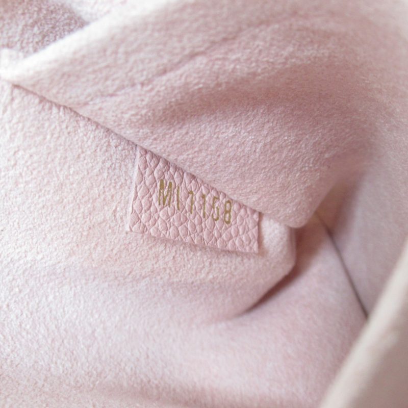 LOUIS VUITTON Clapton Shoulder Bag Pink Magnolia Damier PVC coated canvas N44244 - Logoexplore - Image 7