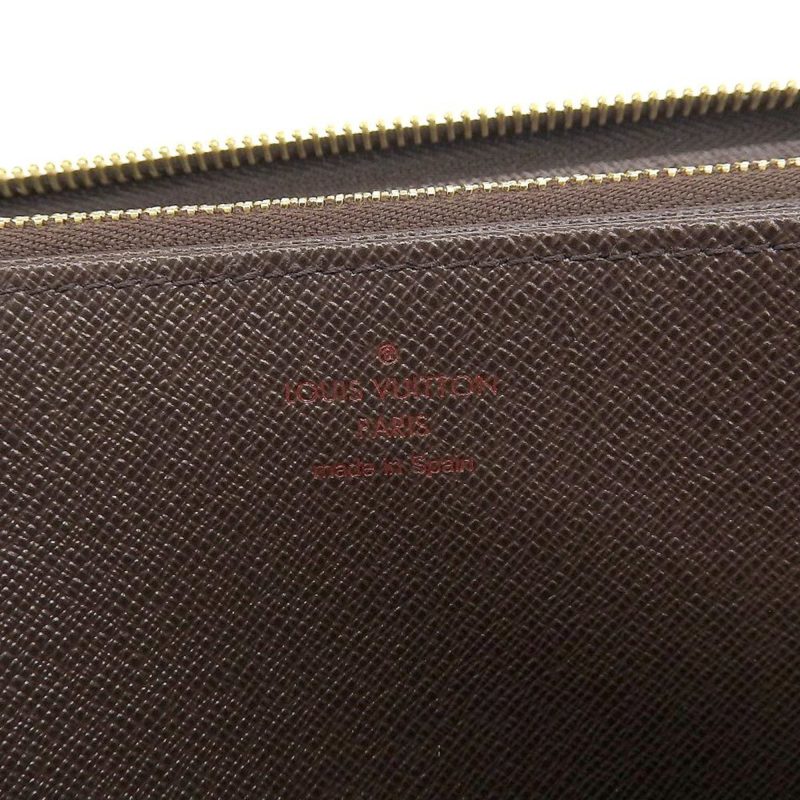 Louis Vuitton Damier Ebene Zippy Wallet Round Zipper Long N41661 - Logoexplore - Image 6