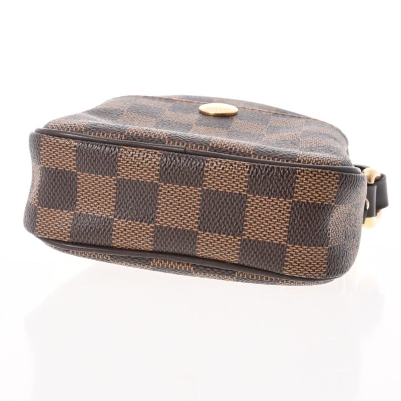 LOUIS VUITTON Damier Lift Brown N60009 Women's Canvas Shoulder Bag - Logoexplore - Image 4