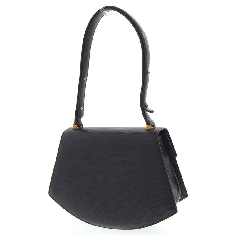 Louis Vuitton Epi Tilsit Vintage Handbag Noir Black M52482 - Logoexplore - Image 2