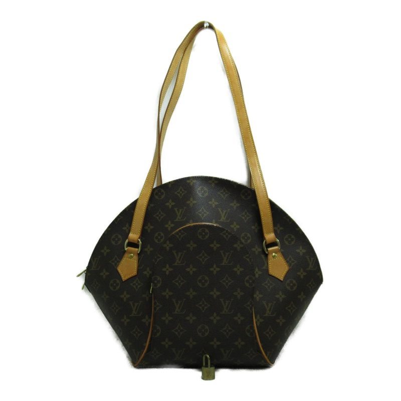 LOUIS VUITTON Ellipse shopping Brown Monogram PVC coated canvas M51128 - Logoexplore