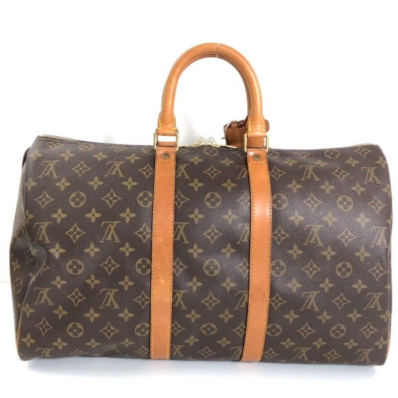 LOUIS VUITTON Boston Bag Keepall 45 M41428 Monogram Canvas Brown Women's - Logoexplore - Image 4