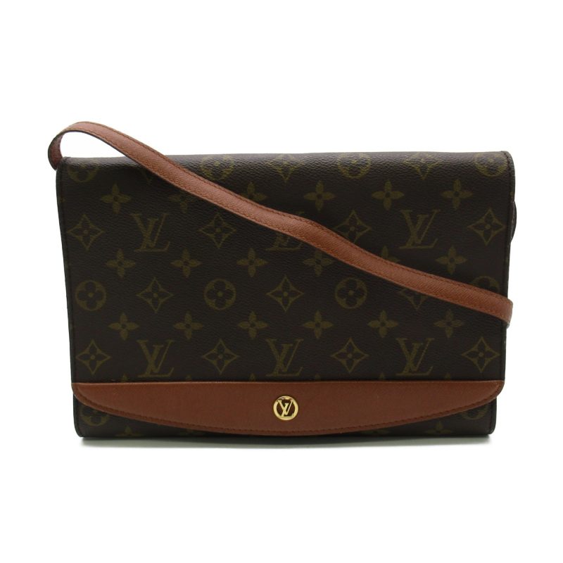 LOUIS VUITTON Bordeaux Shoulder Bag Brown PVC coated canvas M51797 - Logoexplore