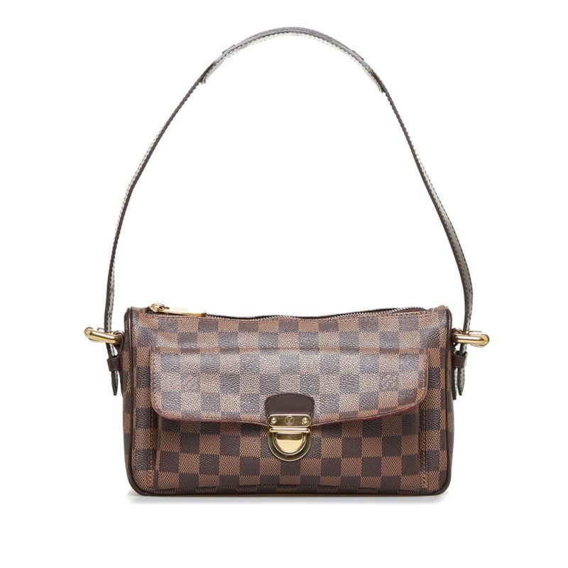 LOUIS VUITTON Damier Ravello GM Shoulder Bag Handbag N60006 Brown PVC Leather Women's - Logoexplore - Image 2