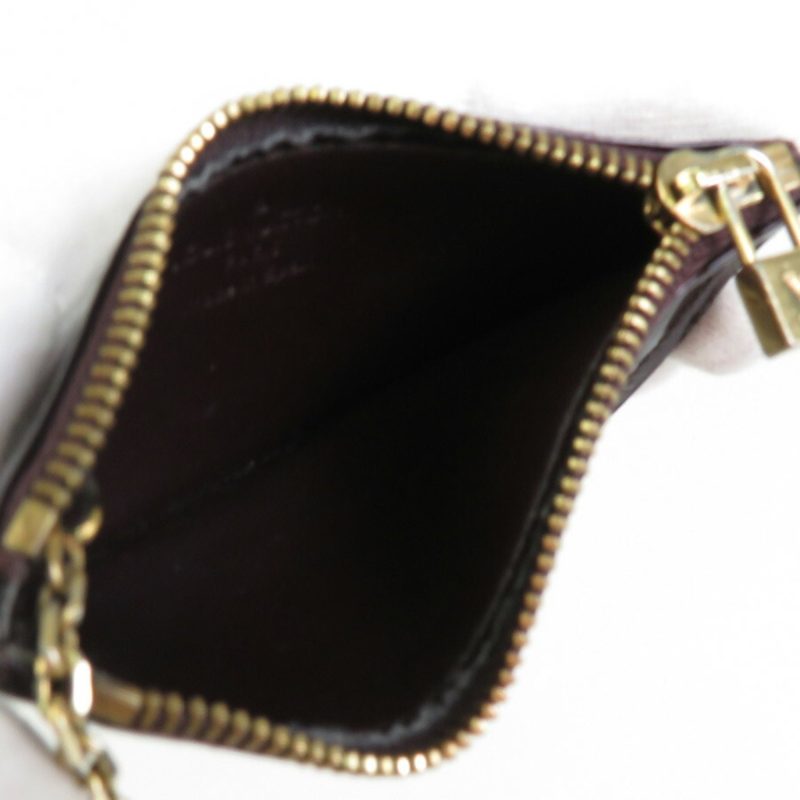 LOUIS VUITTON coin case key monogram verni pochette cre patent leather amaranto gold unisex M93518 - Logoexplore - Image 3