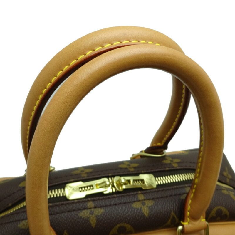 LOUIS VUITTON Deauville [Bowling Vanity] Women's Handbag M47270 Monogram Ebene [Brown] - Logoexplore - Image 5