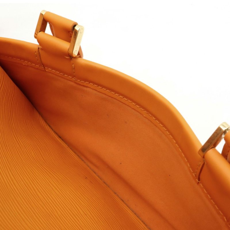 LOUIS VUITTON Epi D'Anura MM Handbag Shoulder Bag Mandarin Orange M5910H - Logoexplore - Image 9