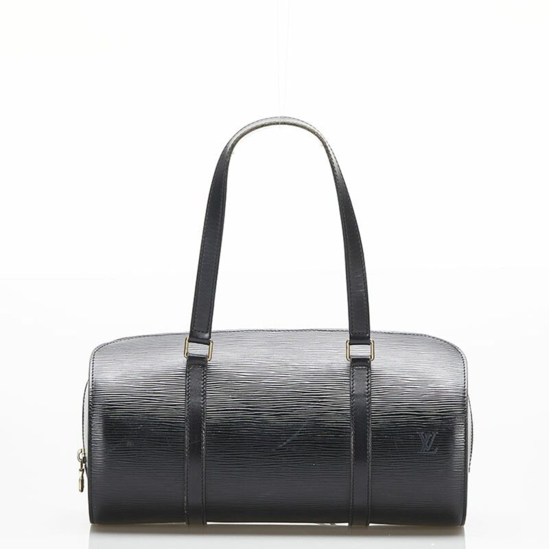Louis Vuitton Epi Soufflot Handbag M52222 Noir Black Leather Ladies LOUIS VUITTON - Logoexplore - Image 2