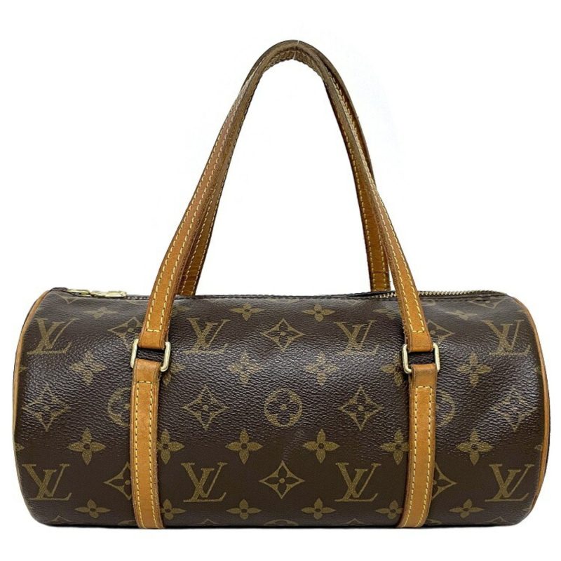 Louis Vuitton Boston Bag Papillon 26 Brown Monogram M51386 Canvas Leather DU0064 LOUIS VUITTON Handbag Women's Nume - Logoexplore