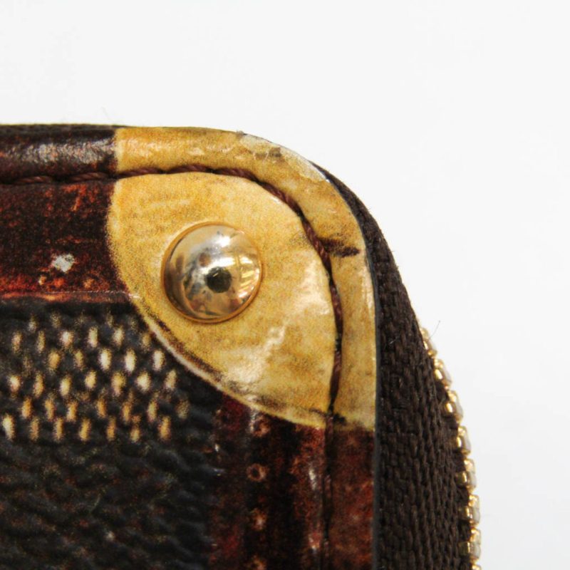 LOUIS VUITTON Damier Zippy Coin Purse Trunk Time Isetan Popup Store Limited M52745 Men,Women Damier Canvas Coin Purse/coin Case Ebene,Red Color - Logoexplore - Image 5