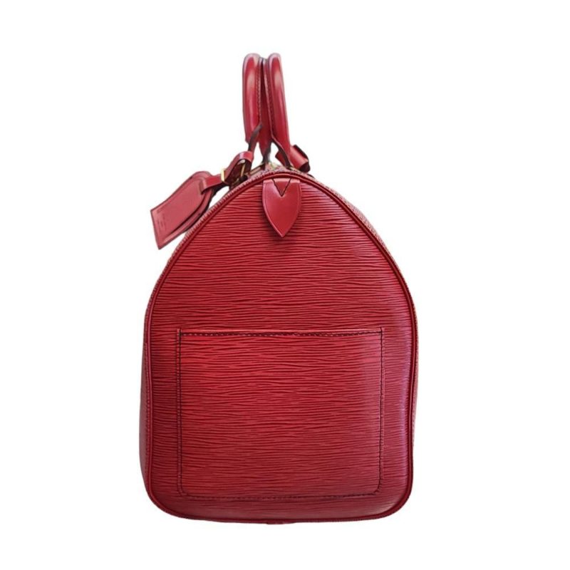 LOUIS VUITTON Epi Keepall 45 Boston Bag Ladies M42977 Castilian Red - Logoexplore - Image 2