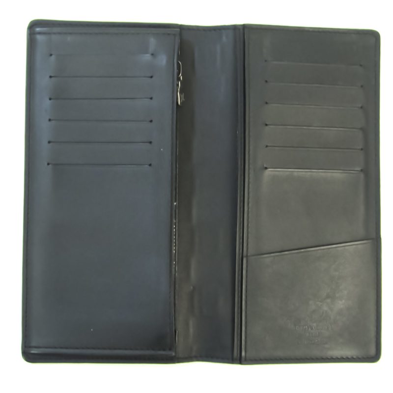 Louis Vuitton Damier Infini Brazza Wallet N63010 Men's Damier Infini Long Wallet (bi-fold) Onyx - Logoexplore - Image 3