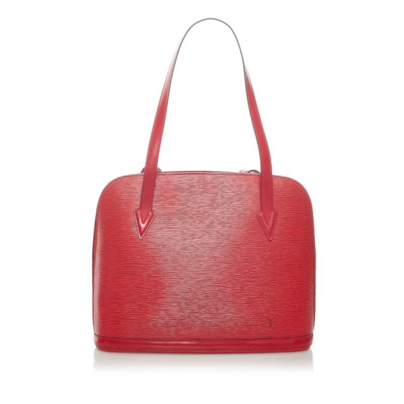 Louis Vuitton Epi Lussac Shoulder Bag M52287 Castilian Red Leather Ladies LOUIS VUITTON - Logoexplore