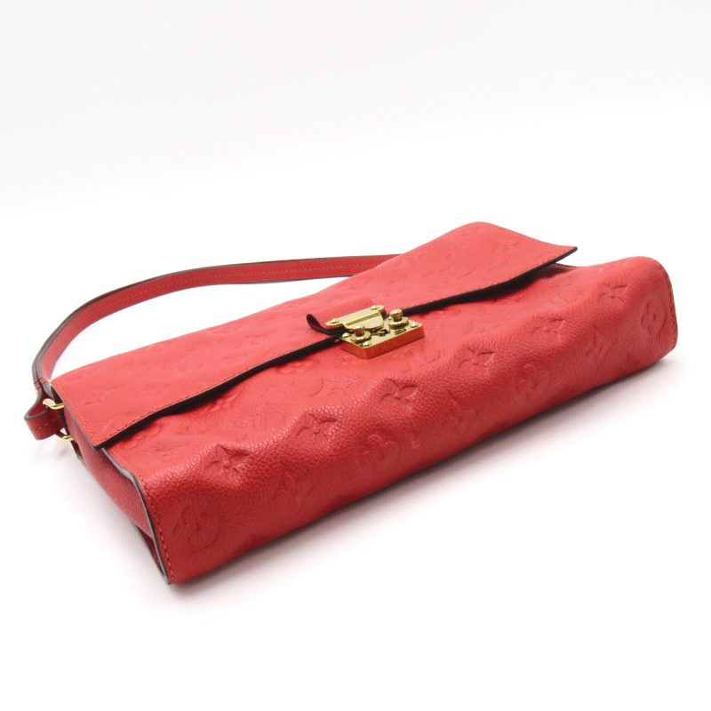 LOUIS VUITTON Fascinant Red Orient Monogram empreinte leather M94227 - Logoexplore - Image 4