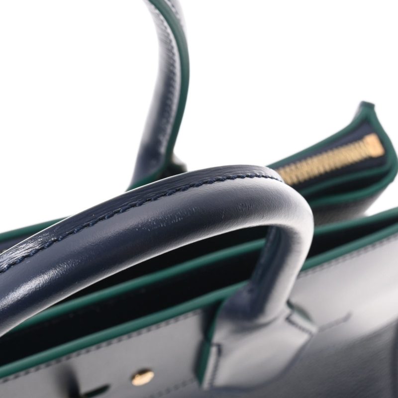 LOUIS VUITTON City Steamer MM Navy/Green Women's Leather Bag - Logoexplore - Image 6