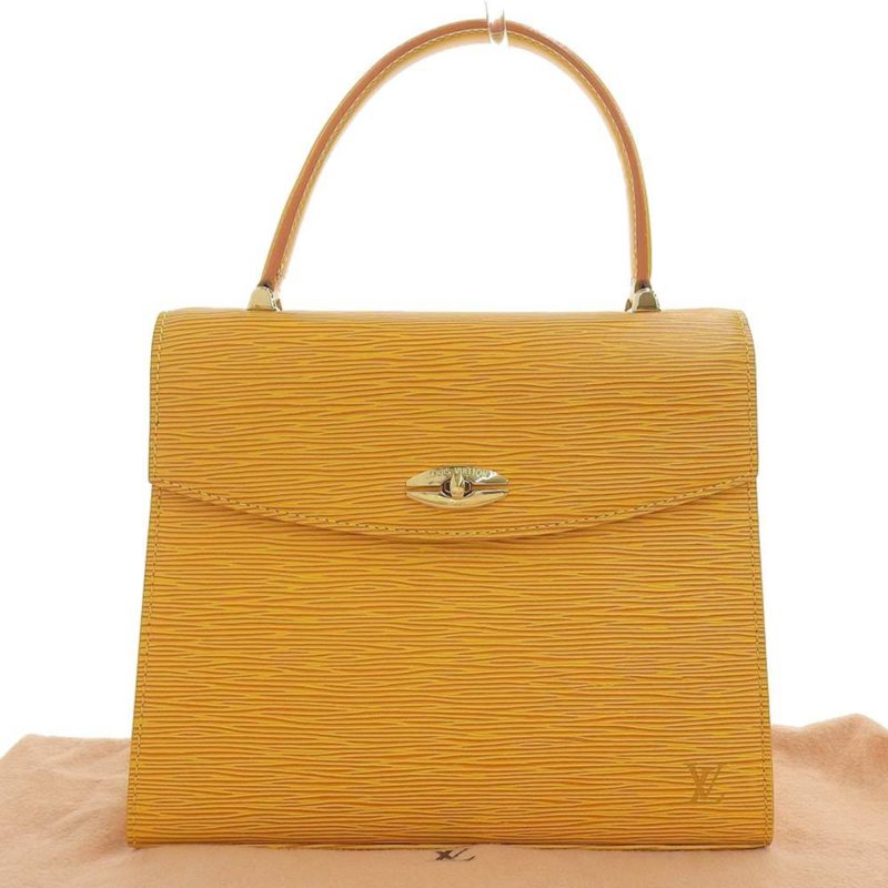 Louis Vuitton Epi Malesherbe Handbag Yellow M52379 - Logoexplore