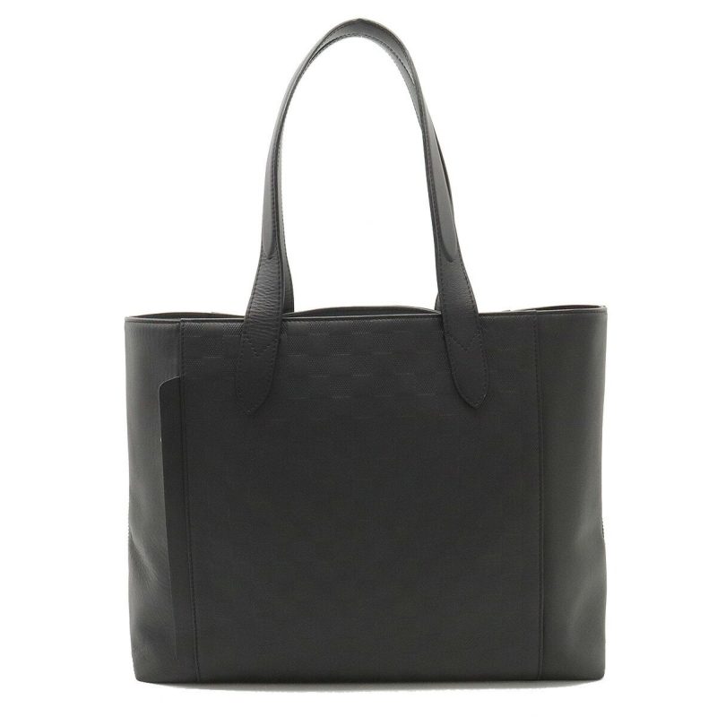 LOUIS VUITTON Damier Infini Cava Voyage Tote Bag Shoulder Leather Onyx Black N41493 - Logoexplore