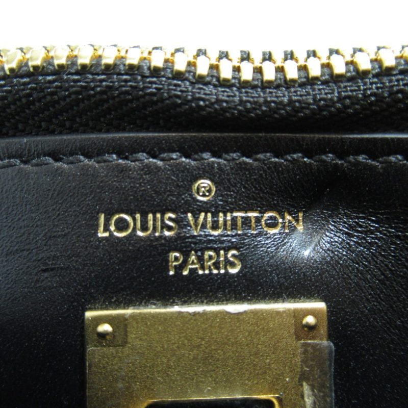 LOUIS VUITTON City Steamer PM 2wayShoulder Bag Gold Black leather M53015 - Logoexplore - Image 9