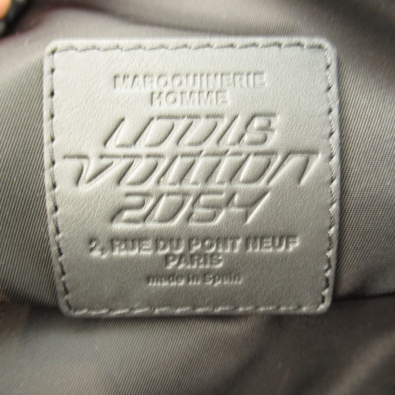 LOUIS VUITTON Drawstring Backpack Gray Textile [embossed Monogram material] M44940 - Logoexplore - Image 6