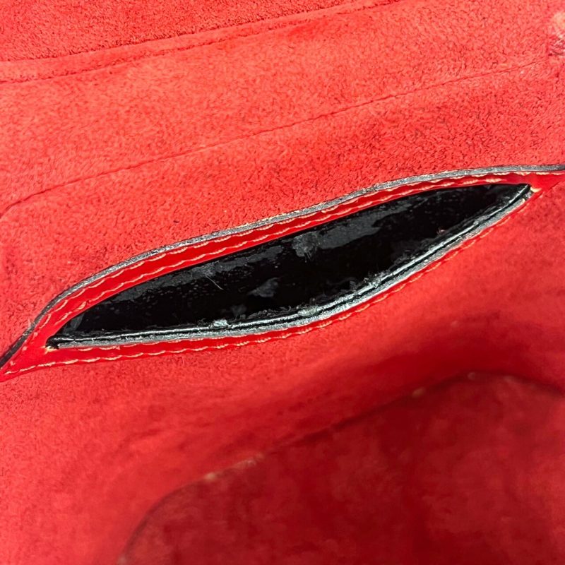 LOUIS VUITTON Cannes Vanity Bag Handbag Epi Leather M48037 AS0936 Red Ladies - Logoexplore - Image 8