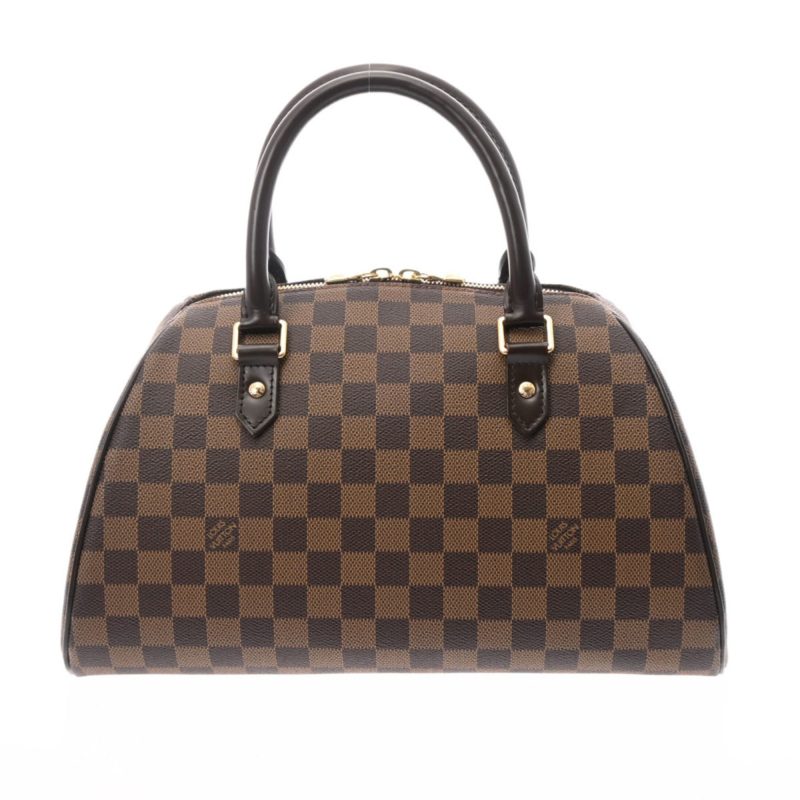LOUIS VUITTON Damier Rivera MM Brown N41434 Ladies Canvas Handbag - Logoexplore
