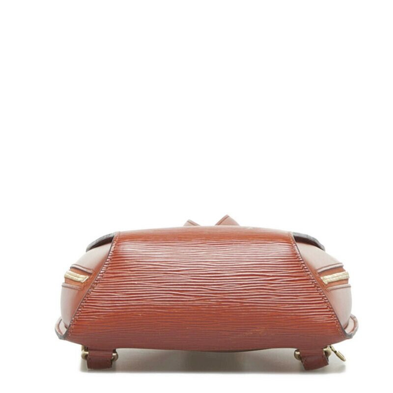LOUIS VUITTON Epi Mabillon Backpack M52233 Kenya Brown Leather Women's - Logoexplore - Image 4