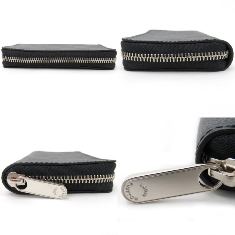 Louis Vuitton Coin Case Damier Graphite Zippy Purse Canvas Dark Gray Men's M63076 - Logoexplore - Image 4