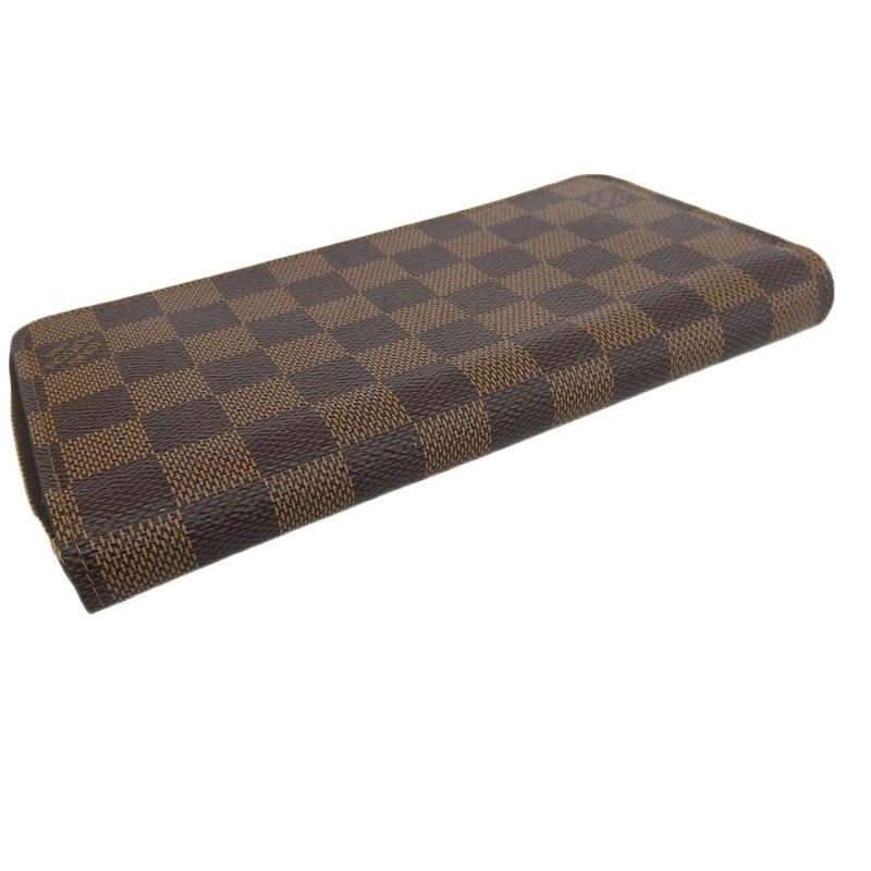 Louis Vuitton Damier Ebene Zippy Wallet Round Zipper Long N41661 - Logoexplore - Image 4