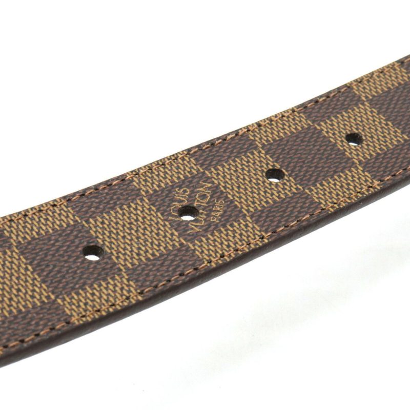 LOUIS VUITTON Damier Sainteur Enventour Belt Reversible #90 90/36 M9677U - Logoexplore - Image 5